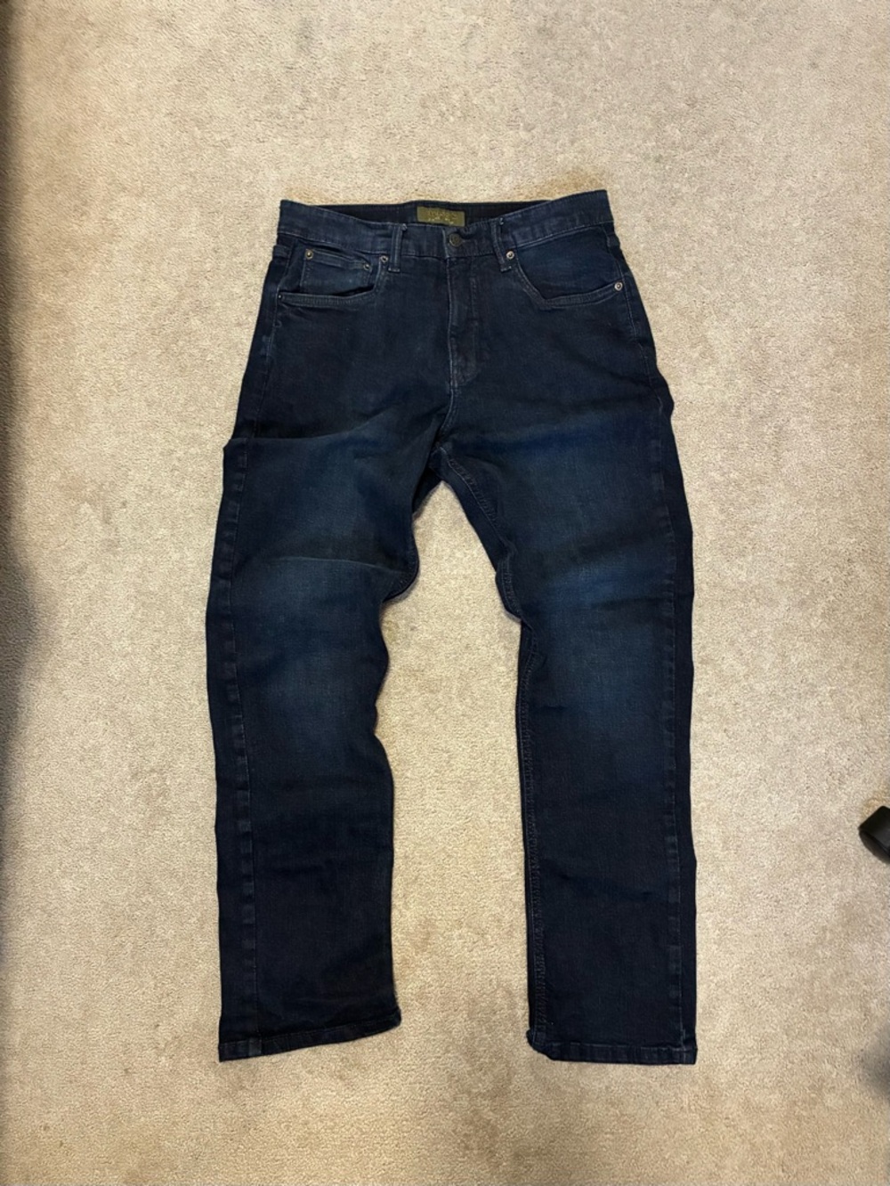 Men's Dark Blue Denim Jeans
